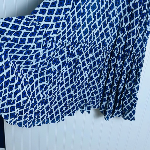 Anthropologie The Maeve Twofer Printed Tank Dress Medium Casual Pull Over Lined - Picture 9 of 13